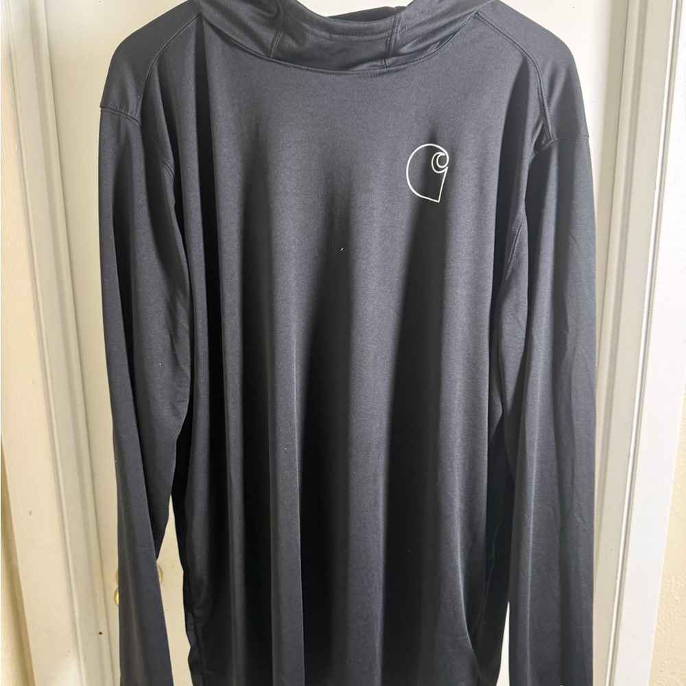 Carhartt Black Relaxed Fit Hoodie